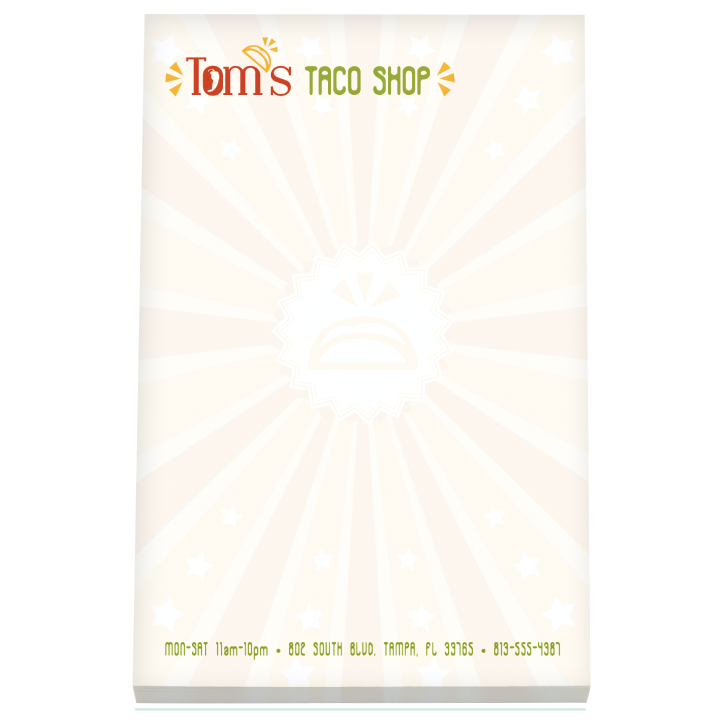 Promotional BIC® Ecolutions® 4x6 Non-Adhesive Scratch Pad