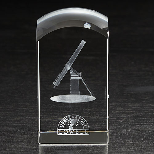 Promotional 3D Dome Crystal Tower Award - Small