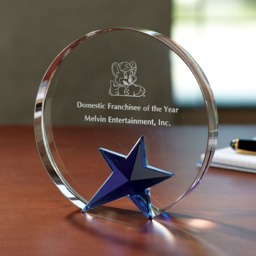 Promotional Circle Star Award