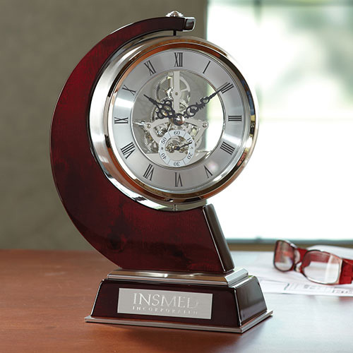 Swerve Skeleton Clock Desk Clocks 112 31 Ea