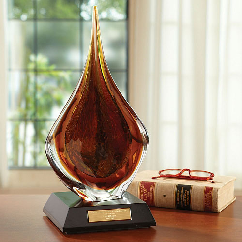 Promotional Persiana Art Glass Award