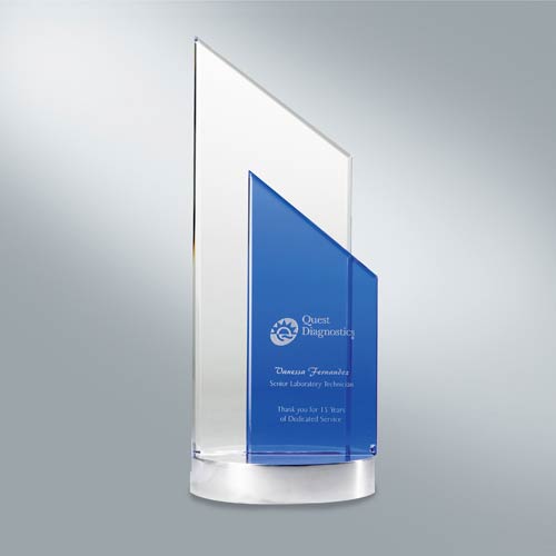 Promotional Bergen Cobalt Optically Perfect Award