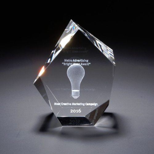 Promotional Crystal Maximo Small Awarde