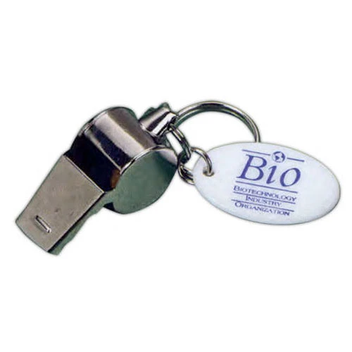 Promotional Metal Whistle Key Chain