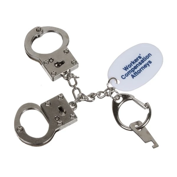 Promotional Handcuff Key Chain