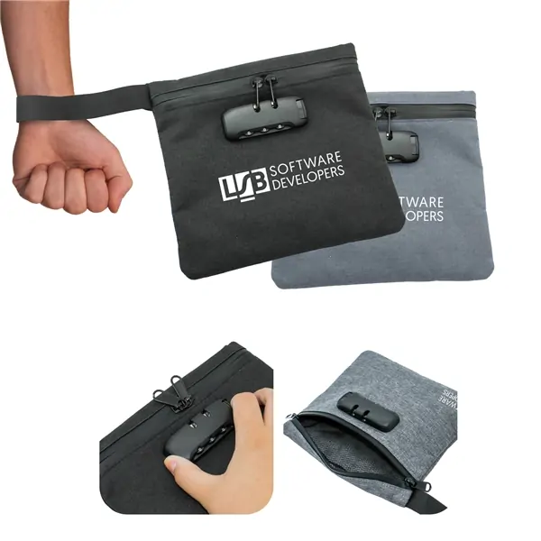 Promotional Combination Lock Pouch