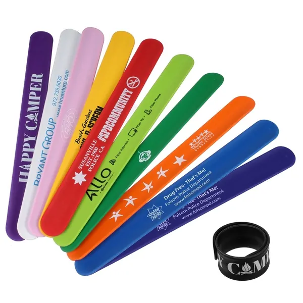 Promotional Silicone Slap Bracelet