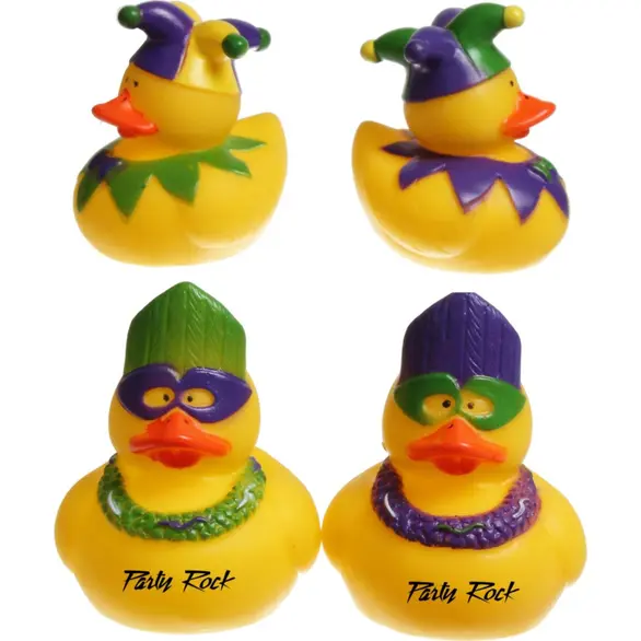 Promotional Mardi Gras Duck