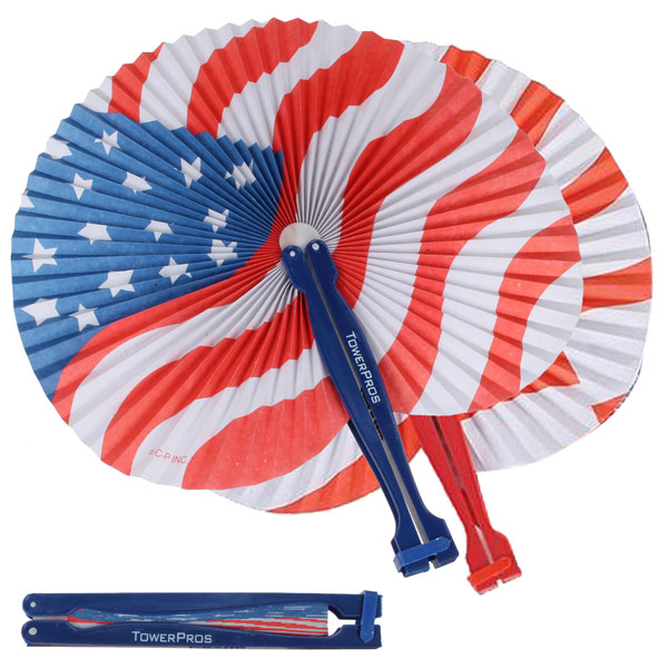 Promotional Patriotic Folding Fan