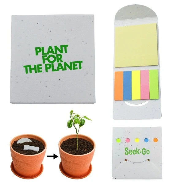 Promotional Seed Sticky Notes