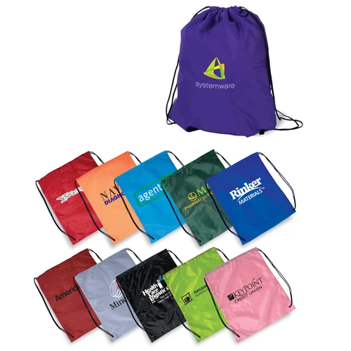 Promotional Cinch-Up Backpack     