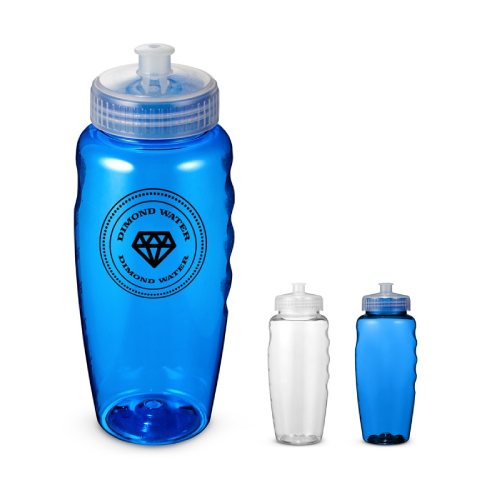 View Image 2 of PolyClear Gripper Sports Bottle