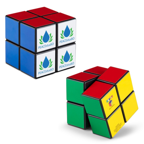Promotional Rubiks 4 Panel Full Cube