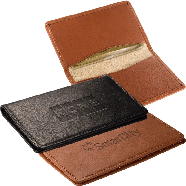Promotional Alpine Calfskin Card Case