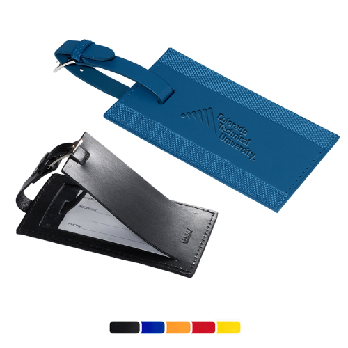 Promotional Majestic Leather Luggage Tag