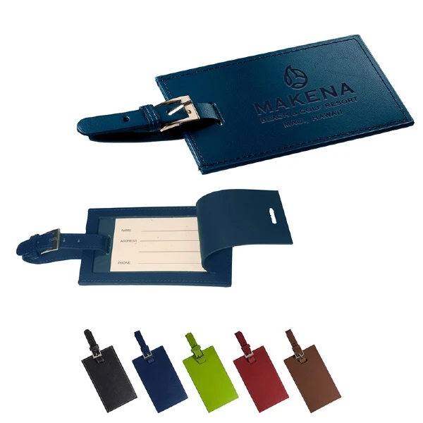 Promotional Whitney Rectangular Luggage Tag