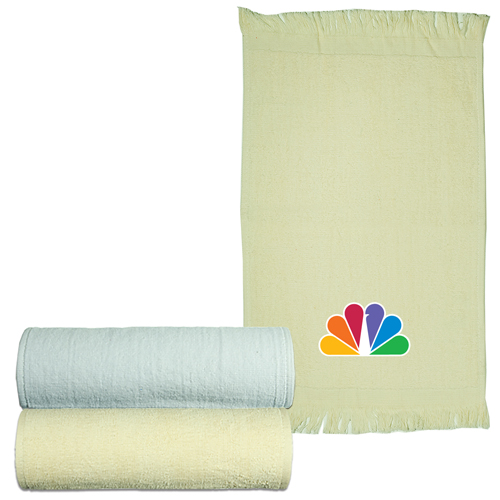 Promotional Velour Sport Towel - Light Colors
