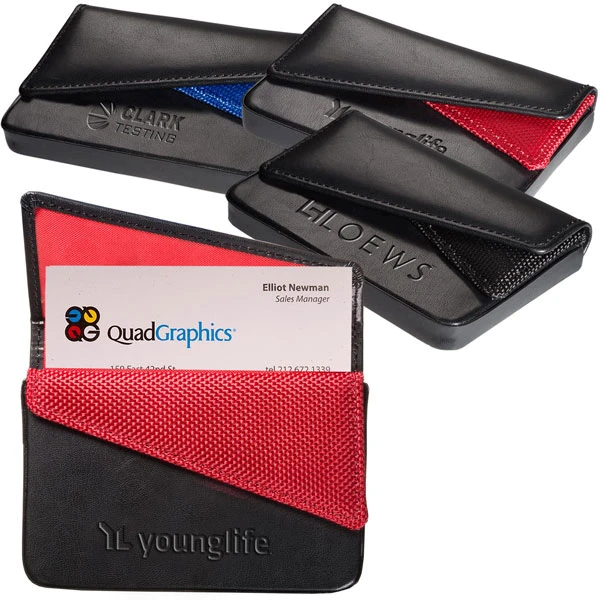 Promotional Fairview Business Card Case