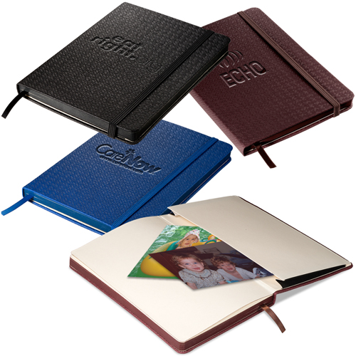 Promotional Textured Tuscany Writing Journal