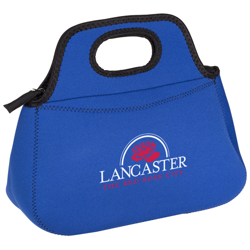 Promotional Zippered Neoprene Lunch Tote