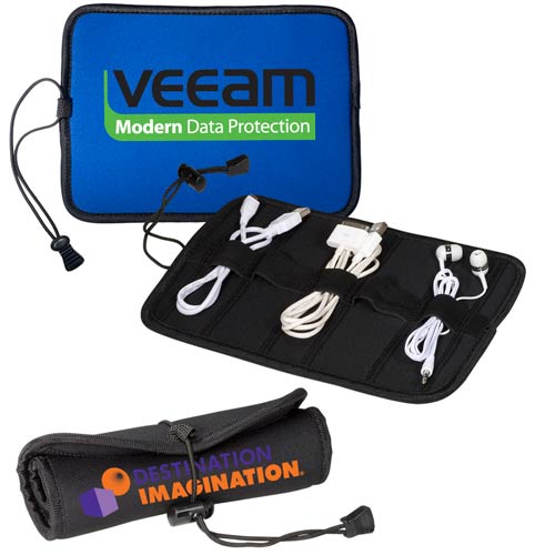 Neoprene RollUp Tech Case Electronic Cases 3.32 Ea