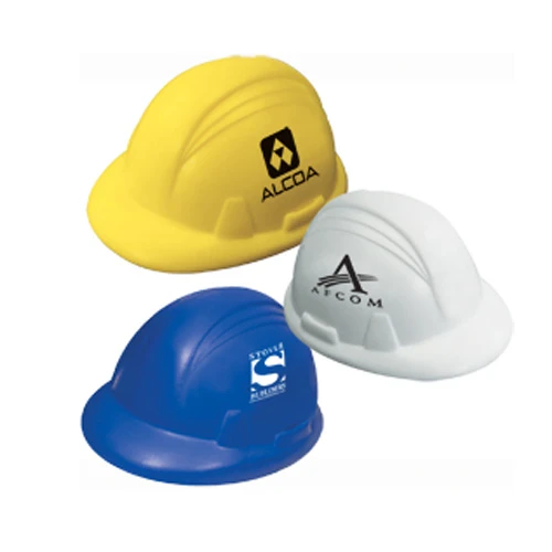 Promotional Hard Hat Stress Reliever Ball