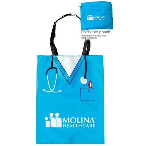 Promotional Convertible Scrubs Tote