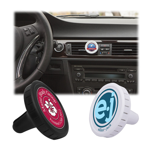 Promotional Auto Air Vent Freshener - Round