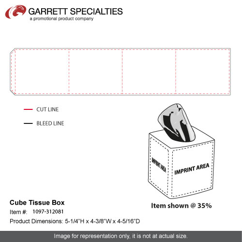 Cube Tissue Box Promotional Cube Tissue Box Personal Care 2 32 Ea