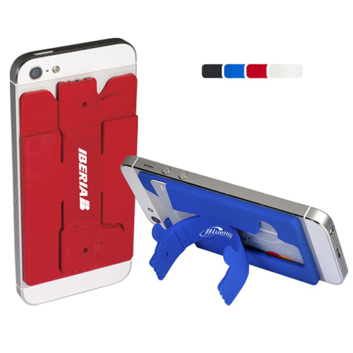 Promotional Quik-Snap Thumbs-Up Mobile Device Pocket/Stand