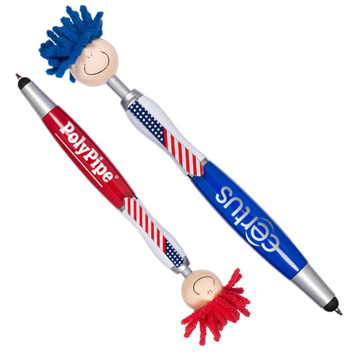 Promotional Patriotic MopTopper™ Pen  