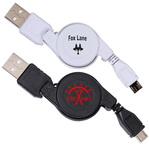 Promotional Retractable USB Cable Adapter