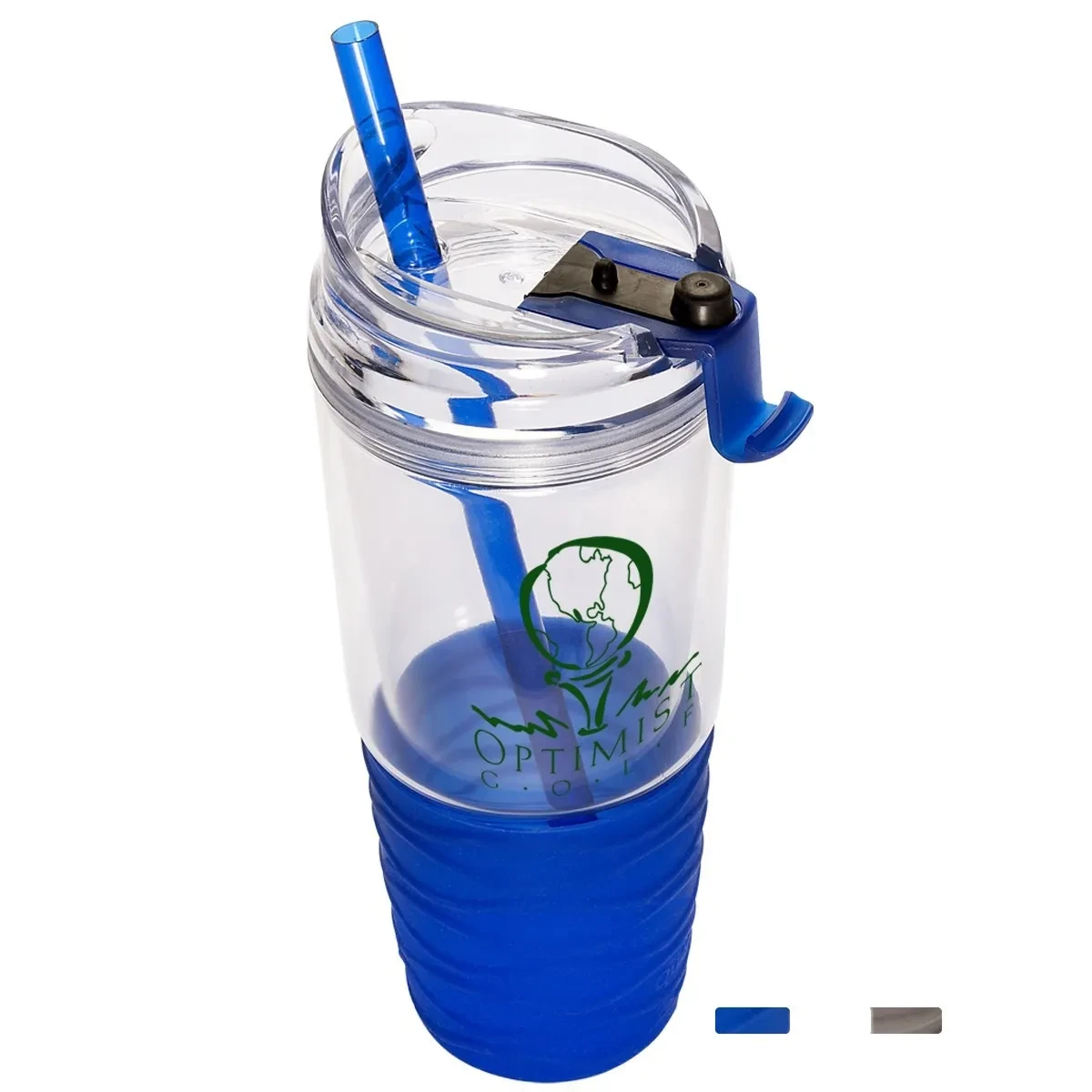 Promotional QuenchTM Acrylic Tumbler with Straw
