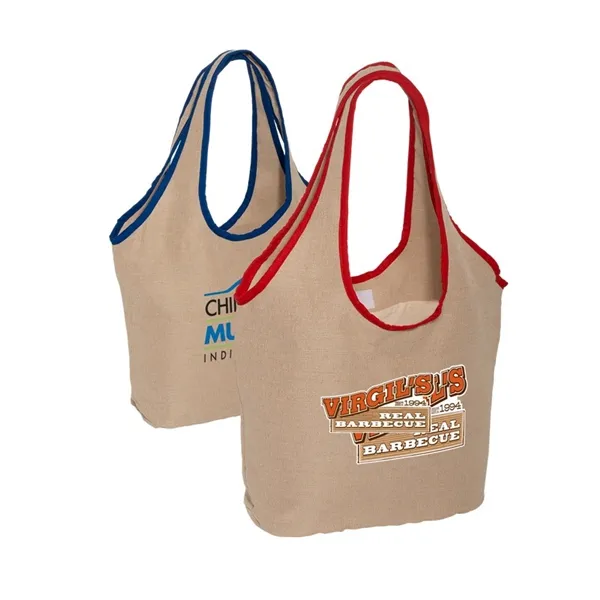 Promotional Soft Touch Juco Shopper