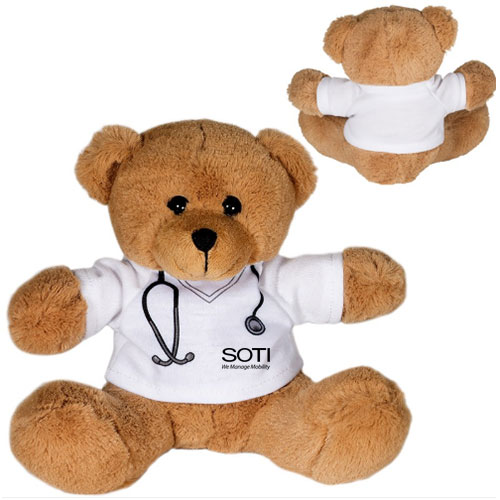 Promotional Doctor Plush Bear - 7
