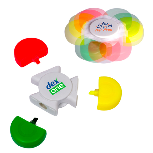 Promotional PromoSpinner® - Tri-Highlighter 