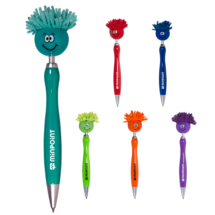 Promotional MopToppers® Spinner Ball Pen 