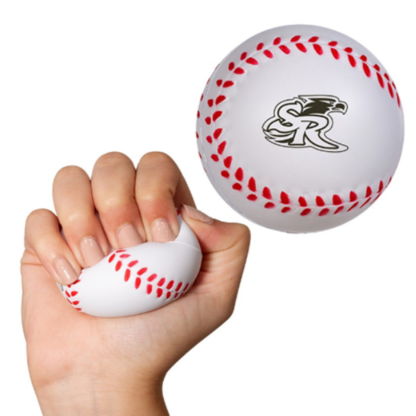 Promotional Baseball Super Squish Stress Reliever