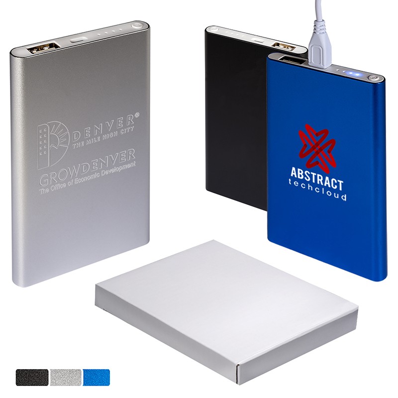 Promotional Metallic Lustre Power Bank