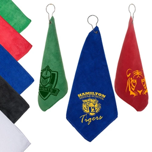 Promotional Microfiber Golf Towel 