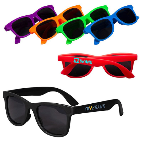 Promotional Youth Single Tone Matte Sunglasses