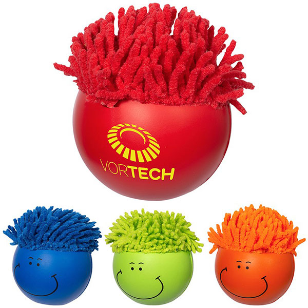 Promotional Moptoppers® Stress Reliever Solid Colors