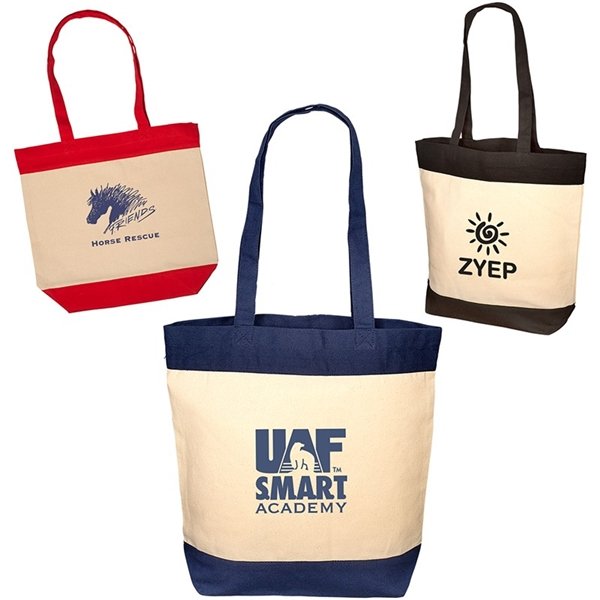 Promotional Boutique Cotton Panel Tote