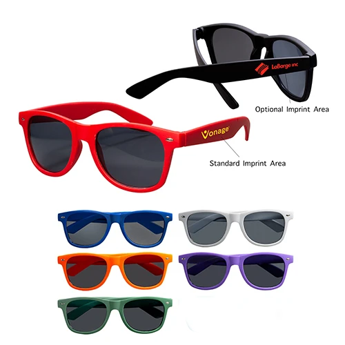 Promotional Rubberized Finish Fashion Sunglasses