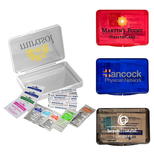 Promotional First Aid Kit in Plastic Box