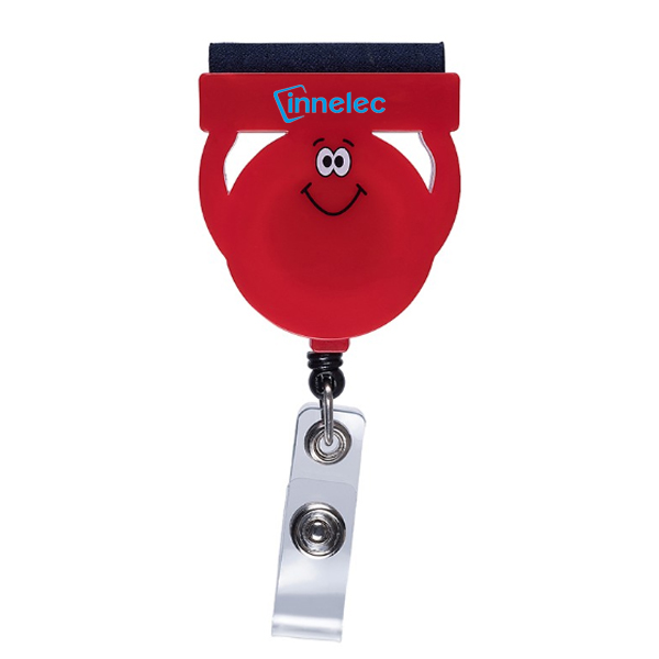 Promotional Goofy Group Badge Holder and Screen Cleaner