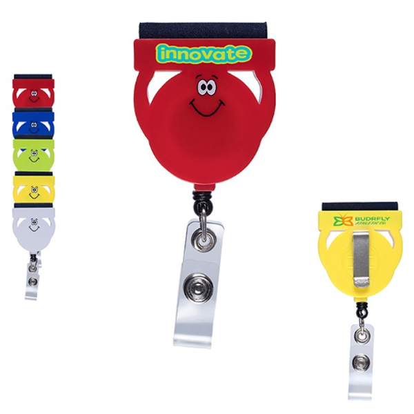 Promotional Goofy GroupTM Badge Holder and Screen Cleaner