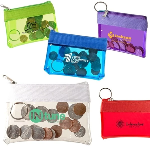 Promotional Zippered ID Pouch/Wallet