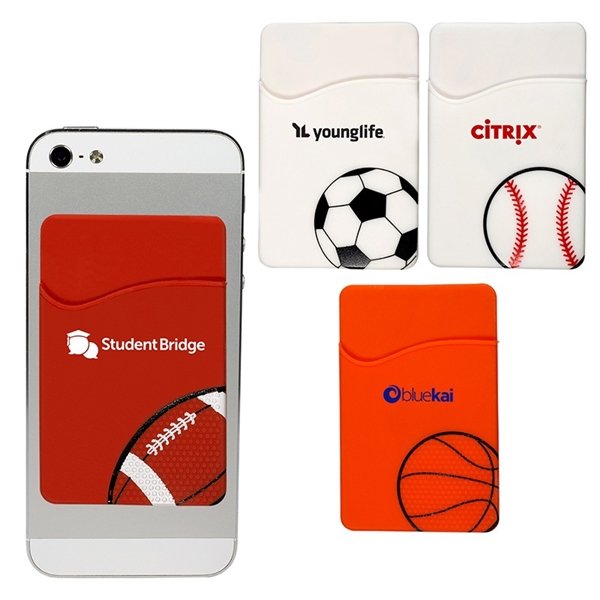 Sport-Themed Silicone Phone Pockets 