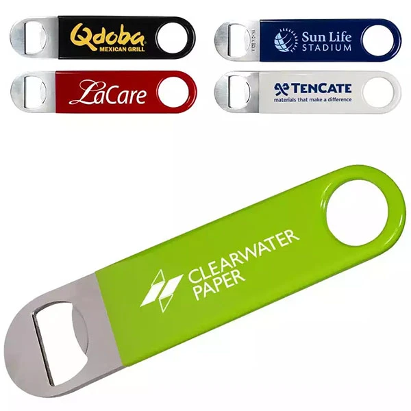 Promotional Double Sided Metal Bottle Opener 